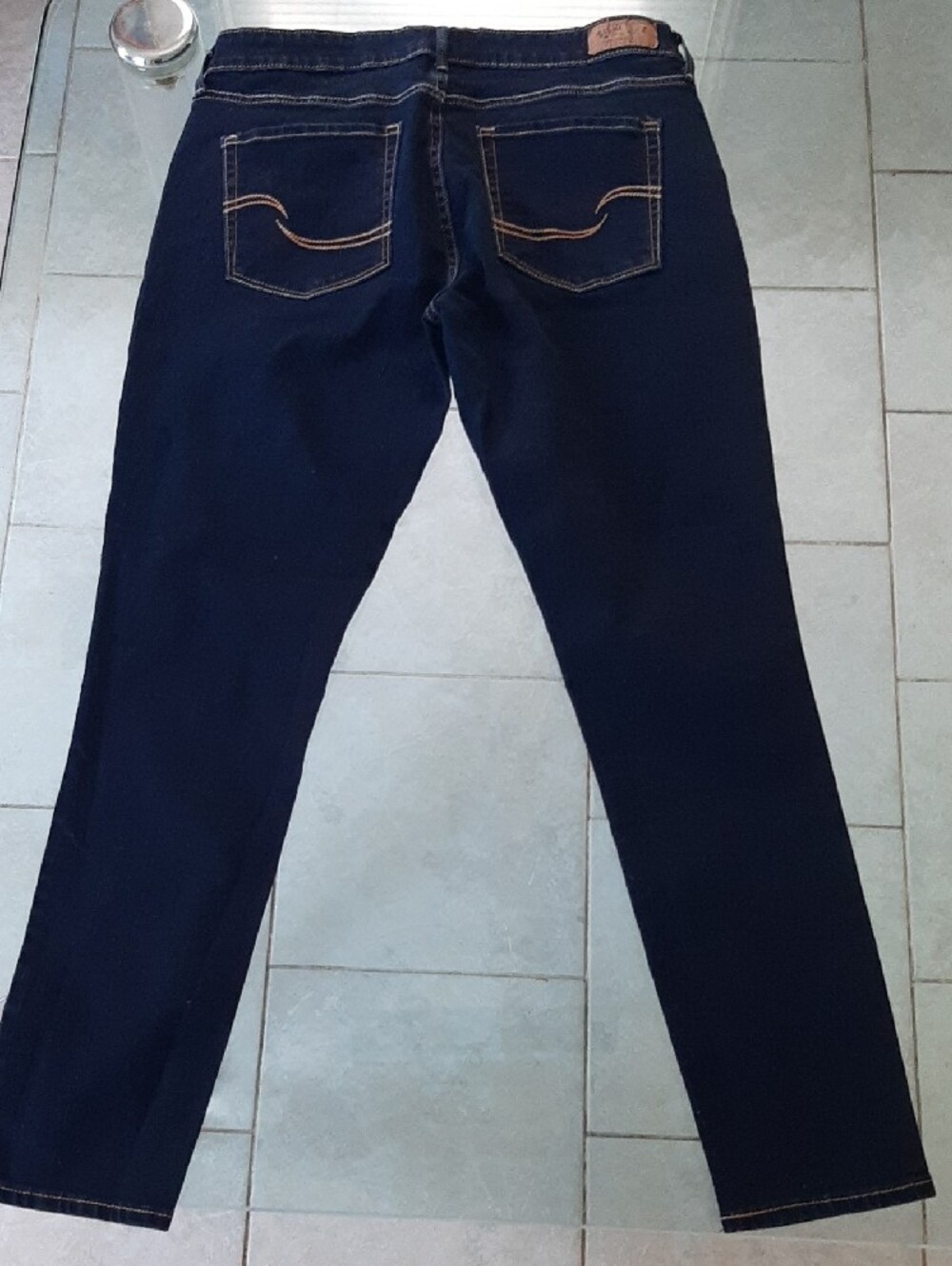 πSignature by Levi Strauss NWOT Dark Blue "MODERN" Skinny Jeans W 31 L 32 - Picture 9 of 10